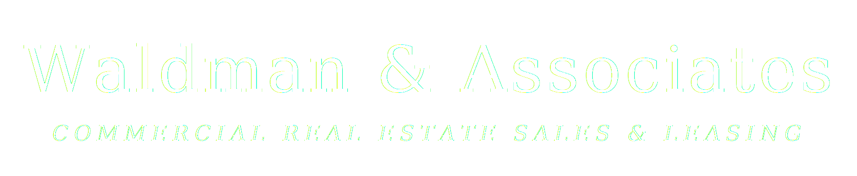 Waldman & Associates commercial real estate sign